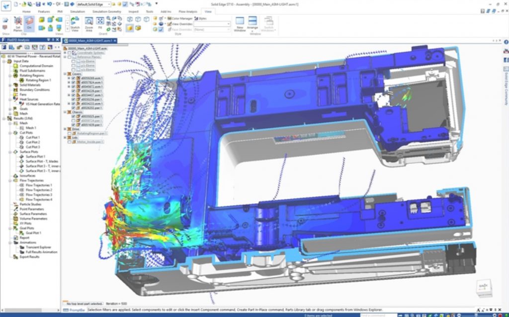 Solid Edge Flow Simulation