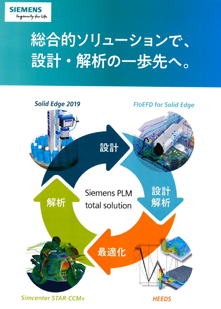 総合的ソリューションで、設計・解析の一歩先へ。